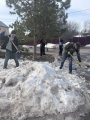Участие коллектива Детской школы искусств №3 в субботнике